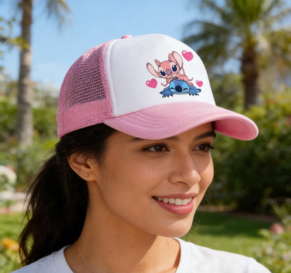 Disney Angel Stitch Summer Adult Baseball Cap