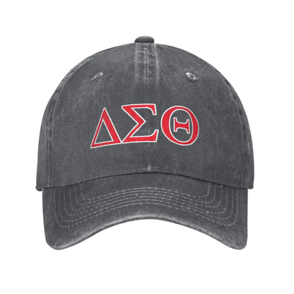 Delta Sigma Theta Sorority Denim Baseball Caps