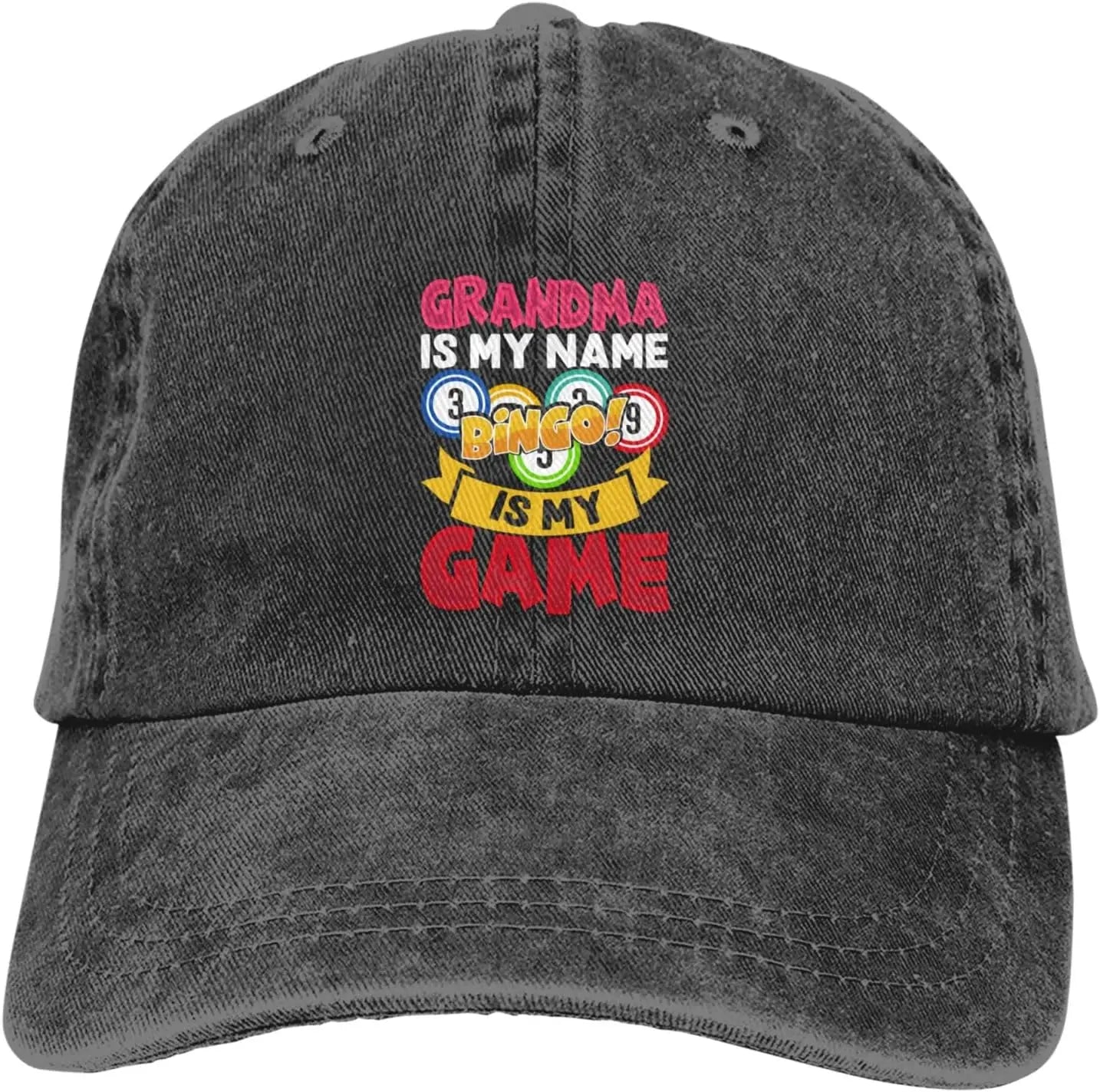 Crazy Bingo People Baseball Cap
