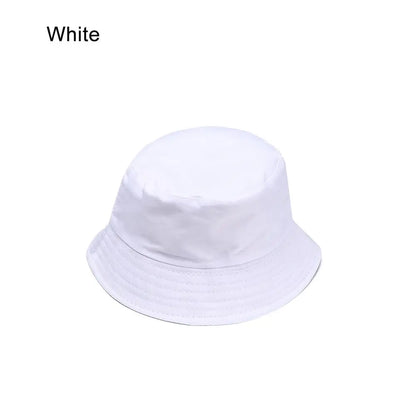 Women Men Outdoor Sunscreen Casual Candy Color Bucket Hat Sun Caps Fisherman Cap
