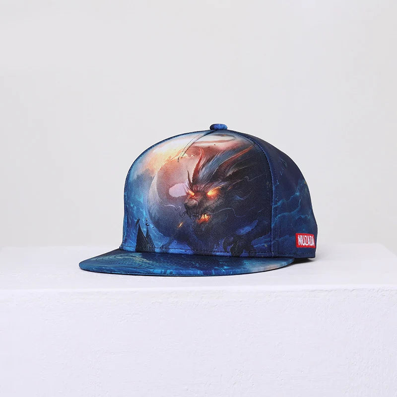 New Arrival Men Women Baseball Cap Graffiti Print Couple Snapback Hat