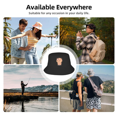 Bucket Hats Panda Bear Couple Bubu And Dudu