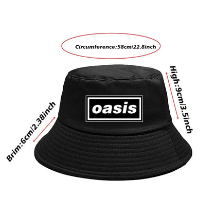 Fashion Oasis printing Fisherman's Hat Printed Material Bucket Hats