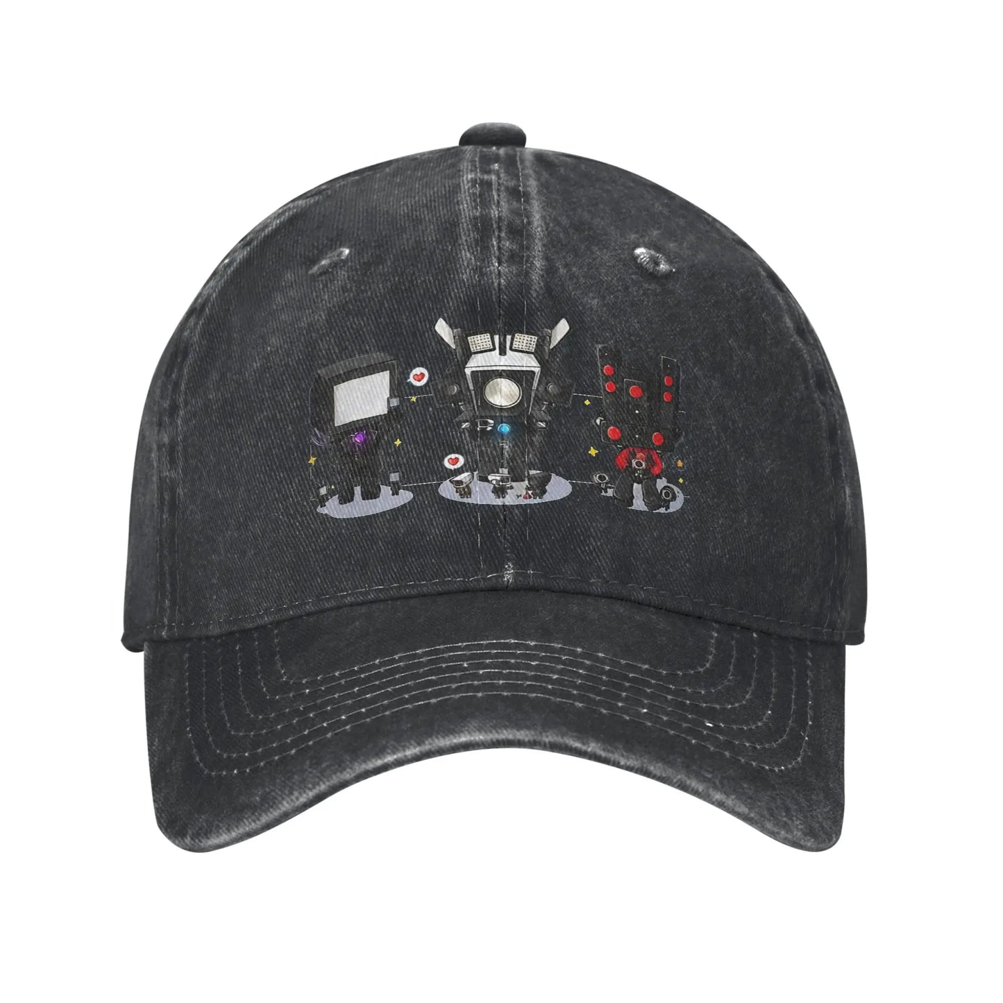 Skibidi Toilet Chibi Casual Baseball Cap