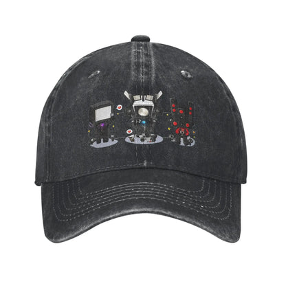 Skibidi Toilet Chibi Casual Baseball Cap
