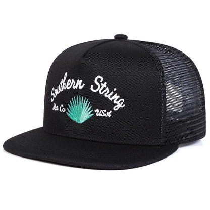Unisex SOUTHERN STRING Embroidery Hip-hop Net Hats Snapback Caps Baseball Caps Sunscreen Hat Cap