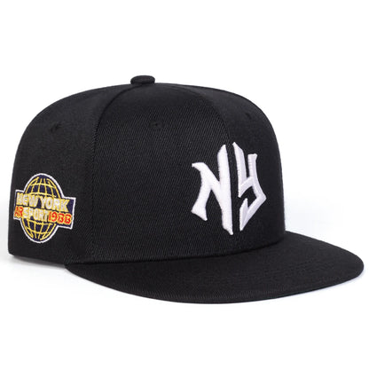 Unisex Letter Embroidery Hip-hop Hats Spring Autumn