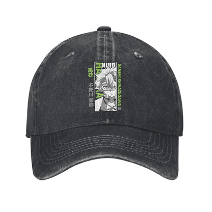 Pure Color Dad Hats Sanemi Baseball Caps Demon Slayer