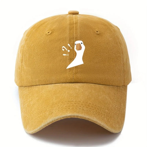 Cute Duck Pattern Printed Baseball Hat