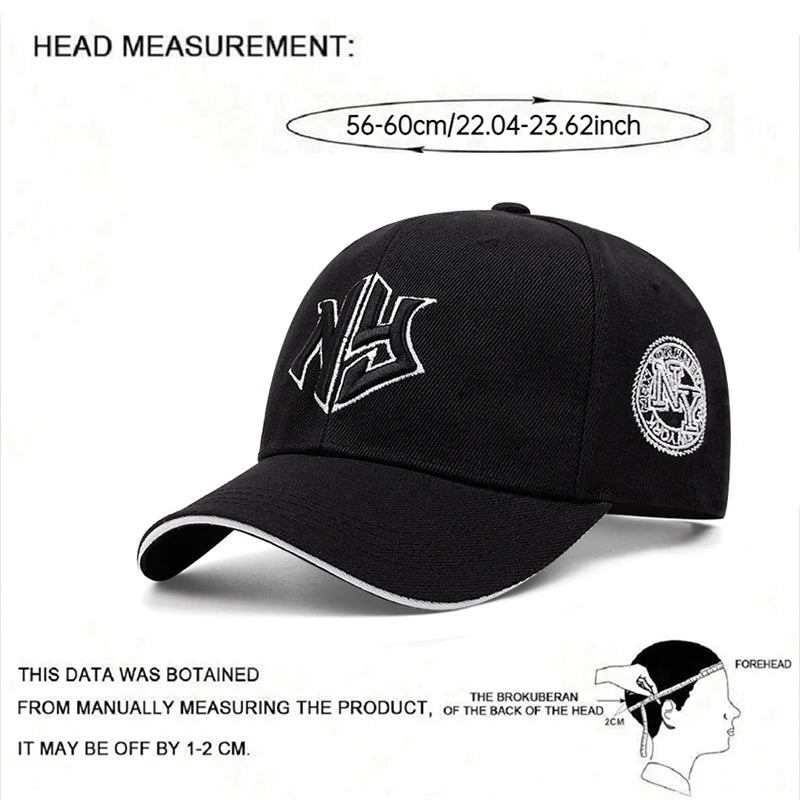 Fashion And Creative New Baseball Hat NY Embroidered Street Hip Hop Skateboarding Hat