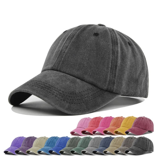 Fashion Solid Baseball Caps for Men Cap Streetwear Style Women Hat