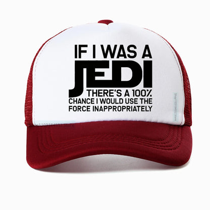 If I Was A Jedi Sarcastic Adult Humor Gift Baseball Cap