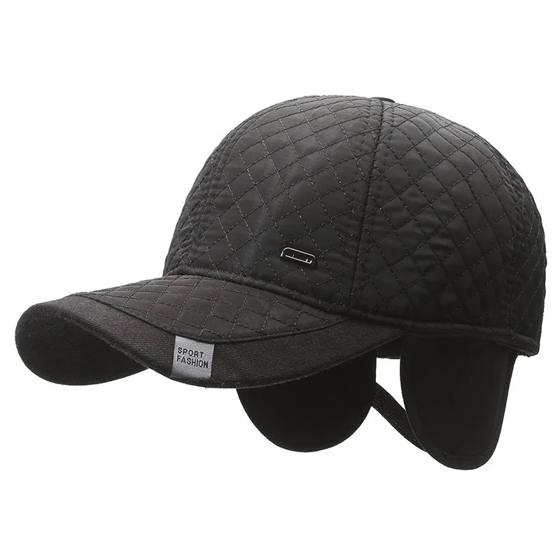 Outdoor Thick & Warm  Earmuffs Baseball Cap