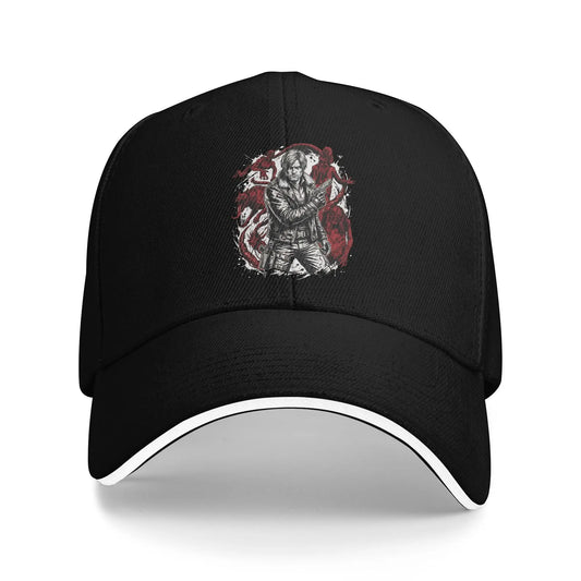 Residents Evils Requiem Leon Kennedy RPD Orphanage Gameplay Art Baseball Cap