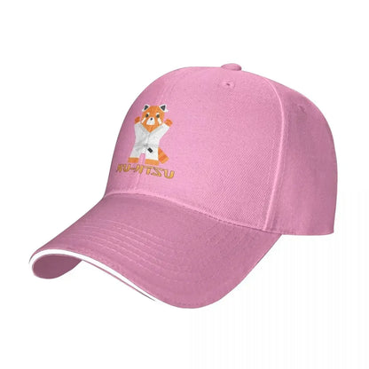 Jiu Jitsu Red Cat White Belt Baseball Cap