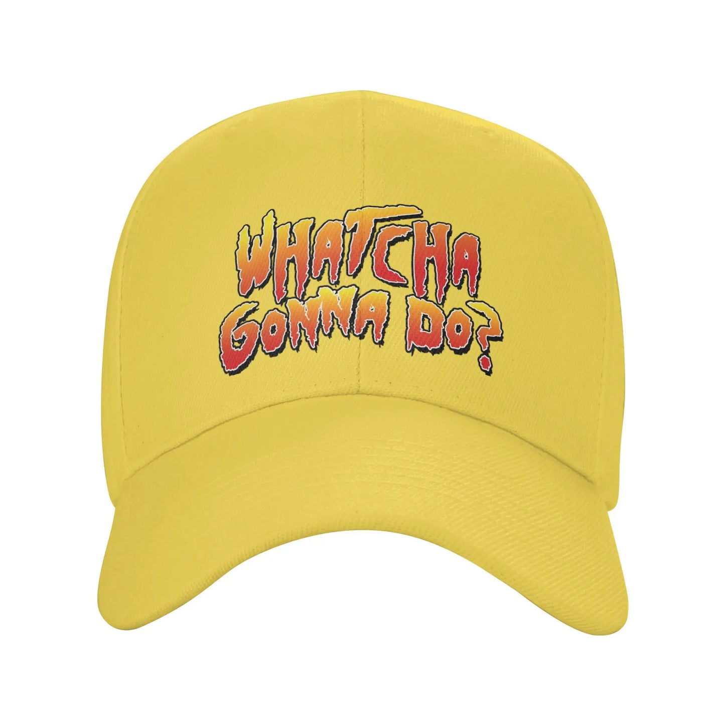 Hulkamania Hulk Hogan Wrestling Hat Adult Sport Baseball Caps