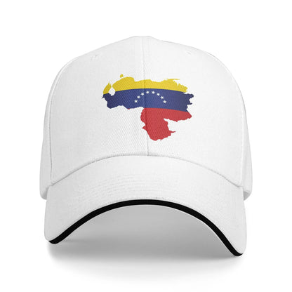 Unisex Venezuela Map 7 Stars Flag Baseball Caps