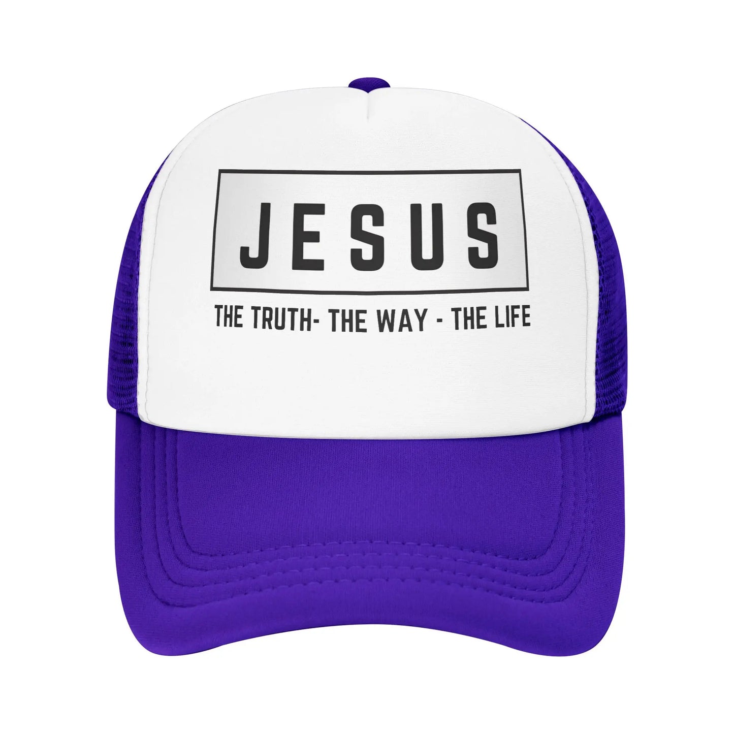 JESUS the Way Mesh Baseball Caps