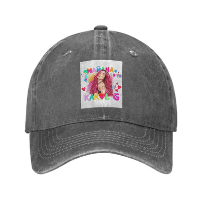 Manana Sera Bonito Karol G Denim Cap Casual Baseball Caps