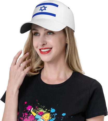 Israel Flag Shaped Baseball Cap Dad Hat