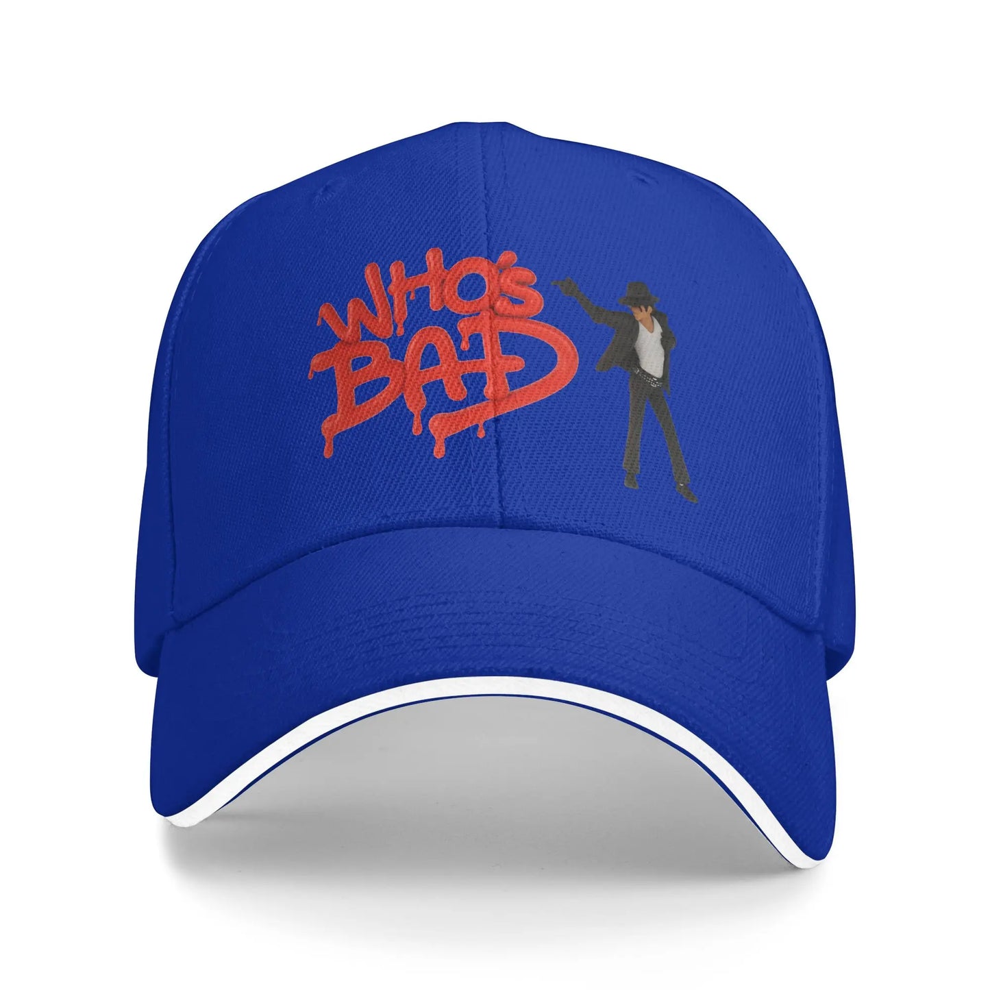 Michael Jackson Who Is Bad MJ Music Sun Baseball Cap