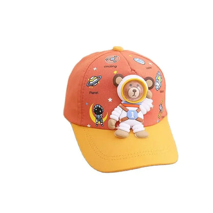 Four Seasons Cotton Cartoon Astronauts Casquette Baseball Cap