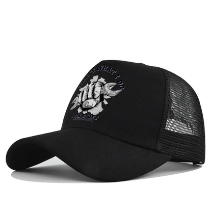 New Fashion Spring Summer Printed Mesh Breathable Baseball Cap