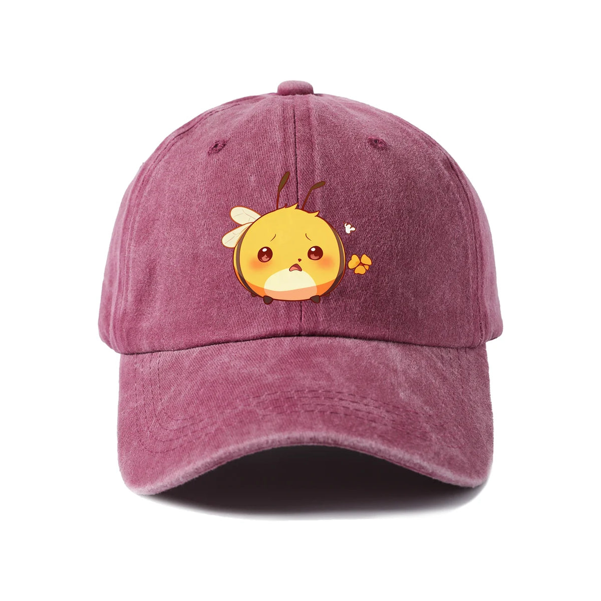 Orange Bird Vintage Washed Baseball Cap
