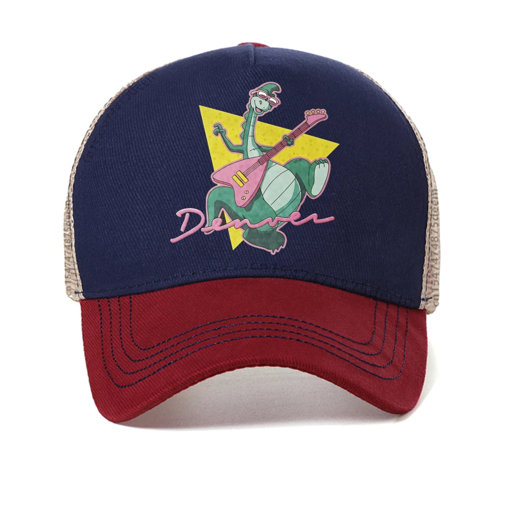 Denver The Last Dinosaur Jeremy Cartoons Print Baseball Cap