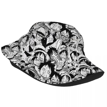 Unisex Bucket Hat Pirates Monkey Luffy Manga One Piece