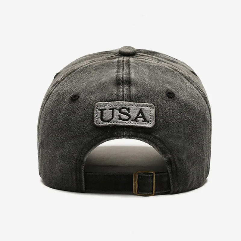 Lightweight Unisex Embroidery Baseball Cap Solid Color