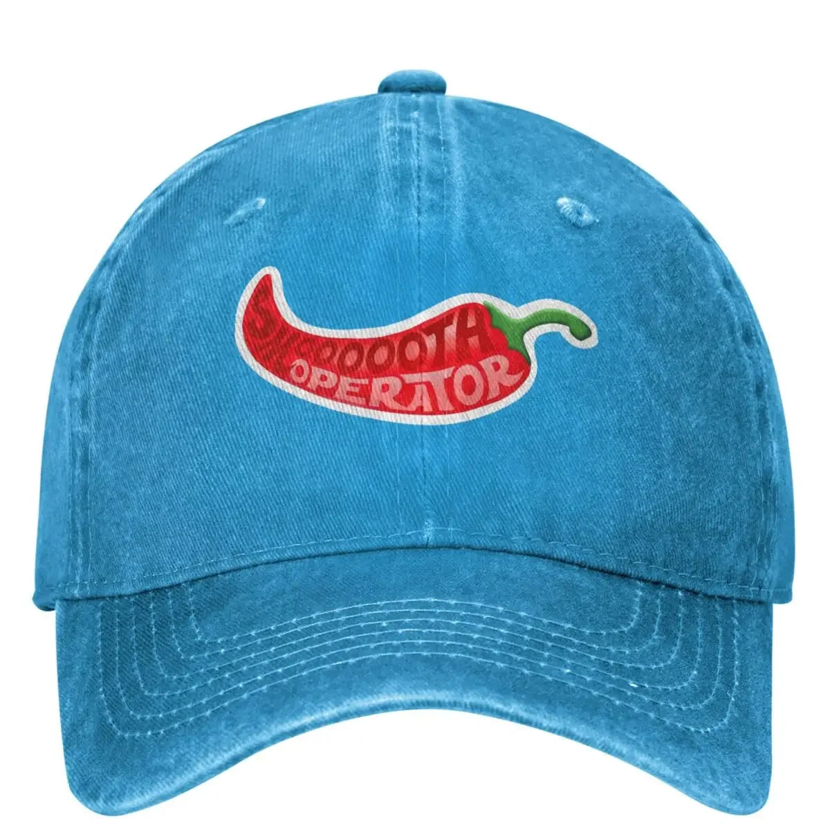 Smooth Operator- Denim Baseball Cap Carlos Sainz Running Hippie Hip Hop Hats Summer