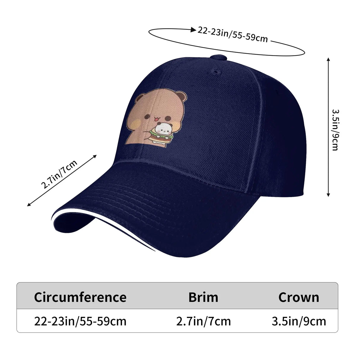 Bubu's Burger Casual Baseball Cap