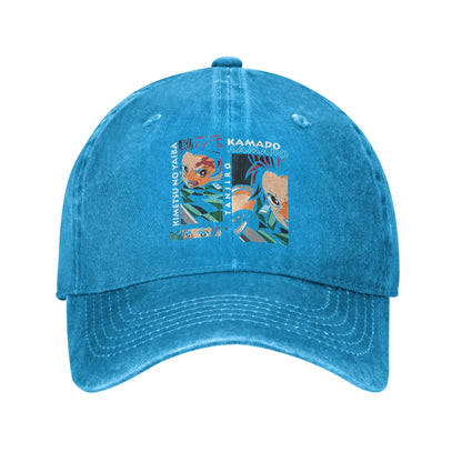 Tanjiro Hip Hop Caps Demon Slayer Baseball Hat