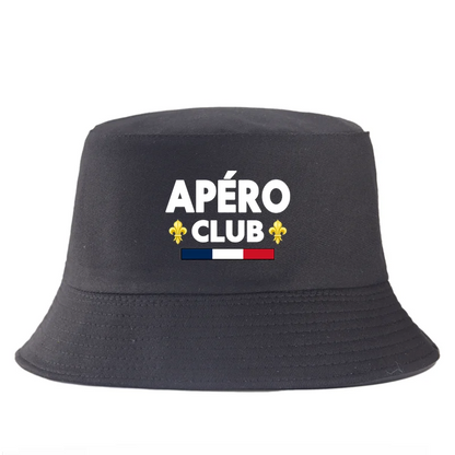 Fashion France Apero Club Bob Reversible Bucket Hat