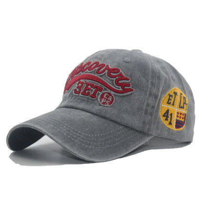 NEW YORK Washed Cotton Cap For Men Women Gorras Baseball Caps