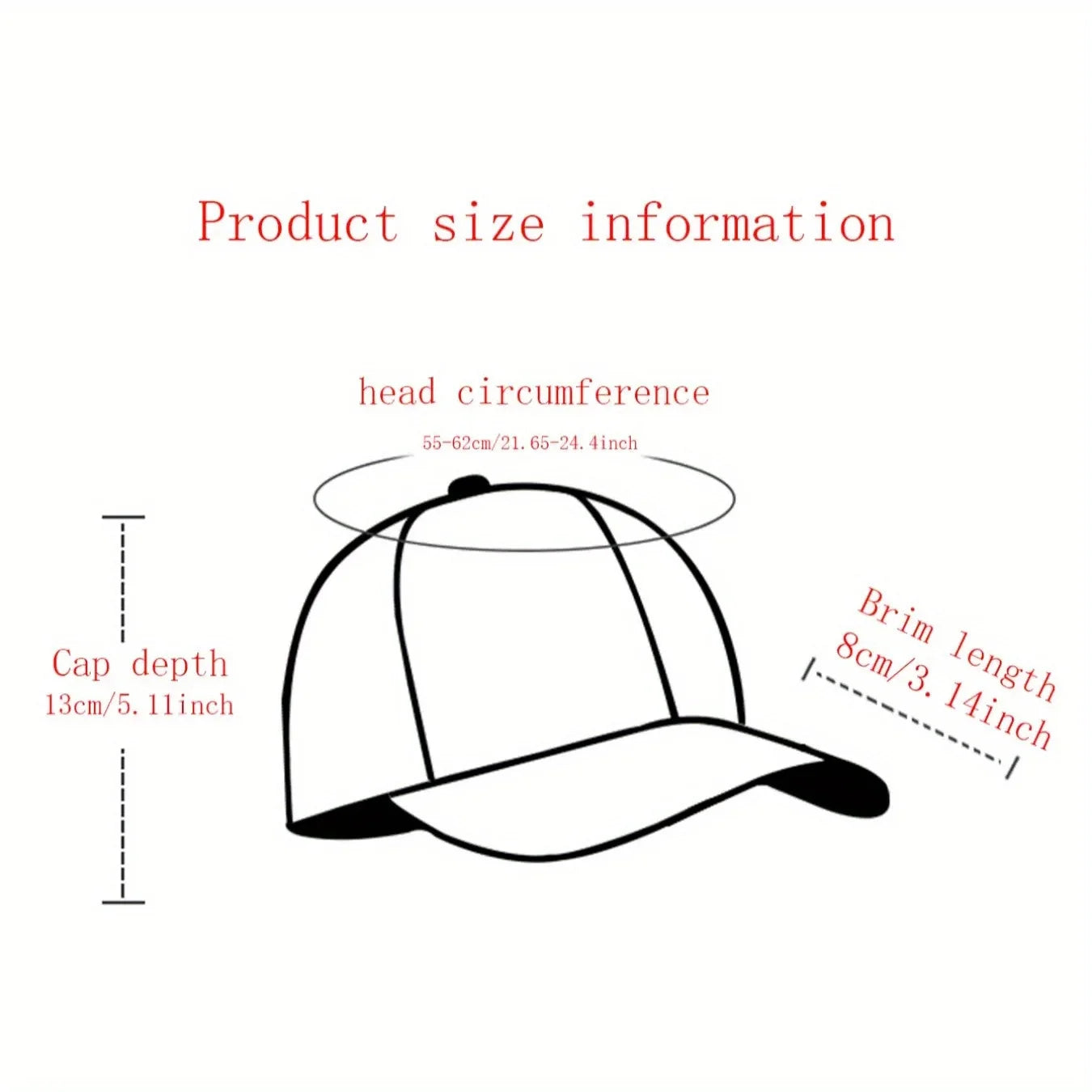 Unisex Letter Print Hip-hop Snapback Cap