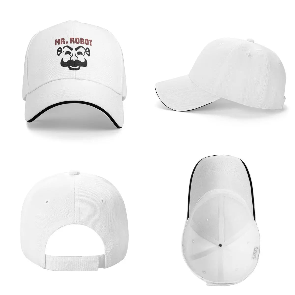 Unisex Baseball Hats Mr Robot Logo F Society Hacker Baseball Caps