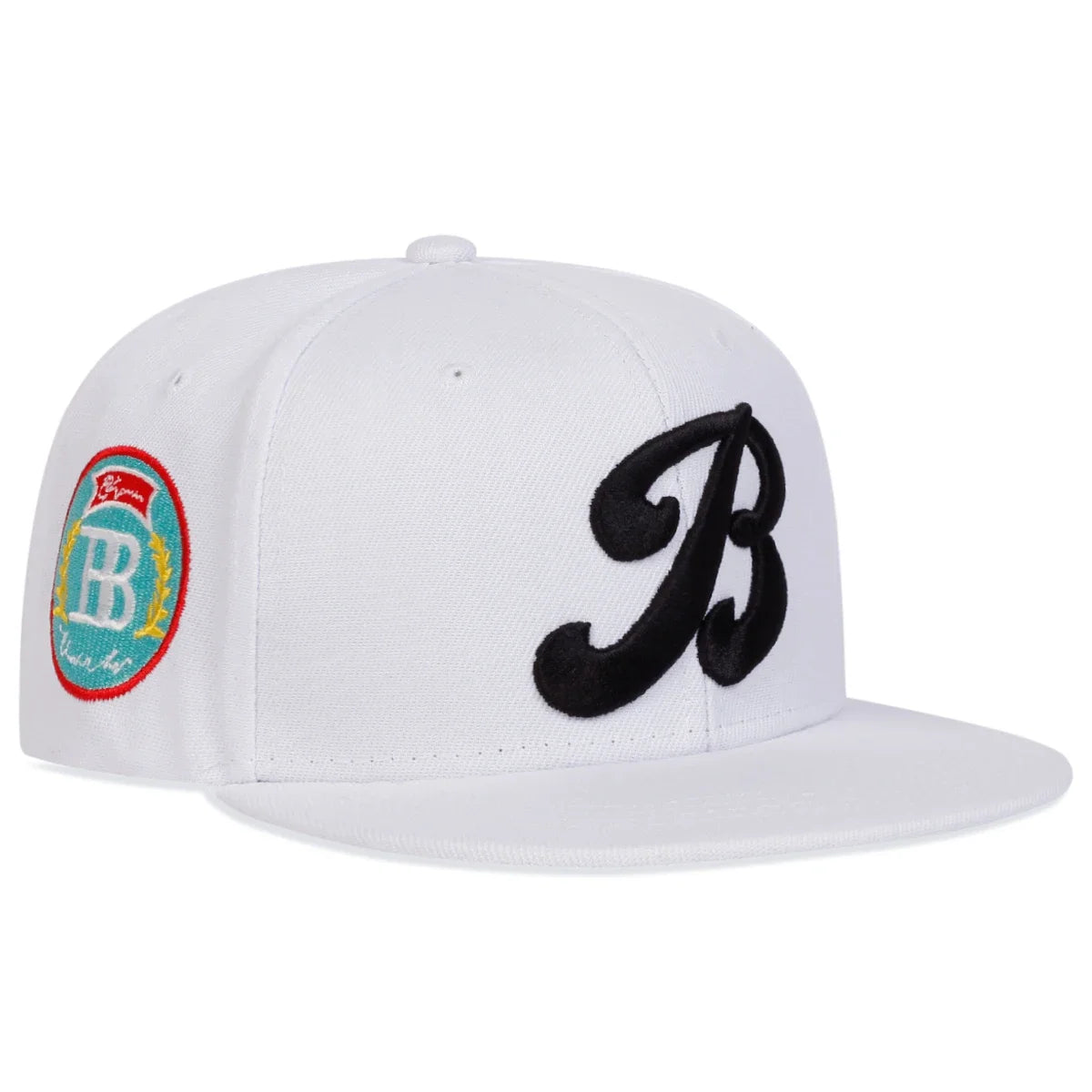 Unisex B Letter Embroidery Hip-hop Hats Snapback Caps Spring Autumn Outdoor