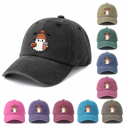 Cowboy Snowman Graphic Baseball Cap