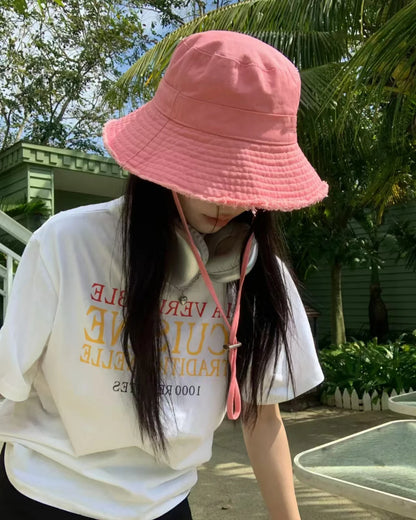 Fisherman's Hat, Women's Foldable Retro Versatile Travel