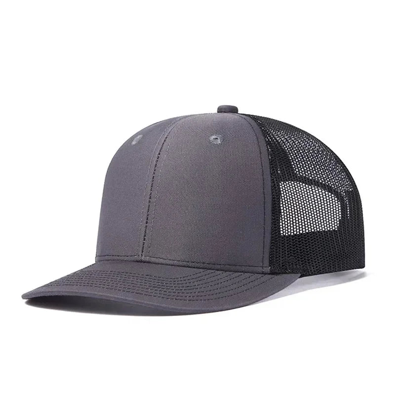 Hot Sale Unisex Snapback Cap for Men Women Slight Curved Brim Style Trucker Hat