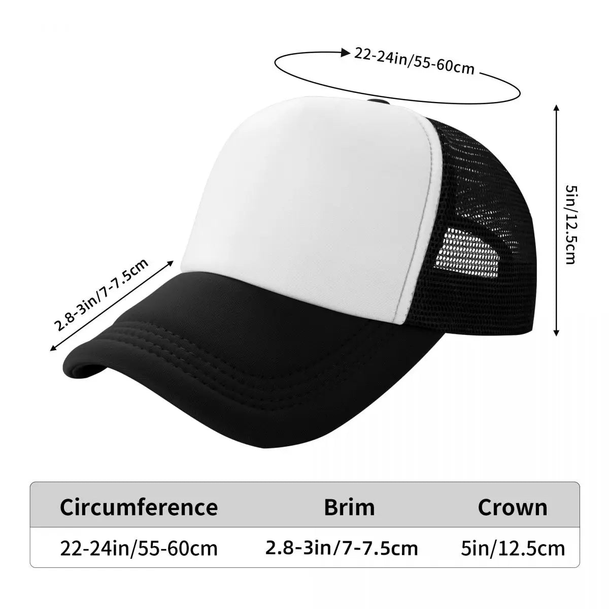 Psychedelic Alien Skeleton Breathable Mesh Baseball Cap