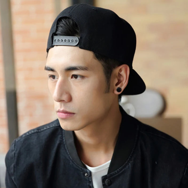 Fashion Solid Color Men Women Baseball Cap Hip Hop Caps