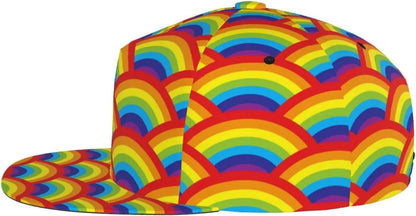 Rainbow LGBT Snapback Hats For Women Men
