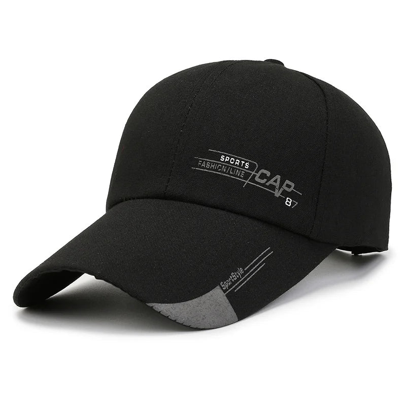Extra Long Brim Baseball Cap For Men Women