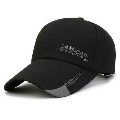 Extra Long Brim Baseball Cap For Men Women