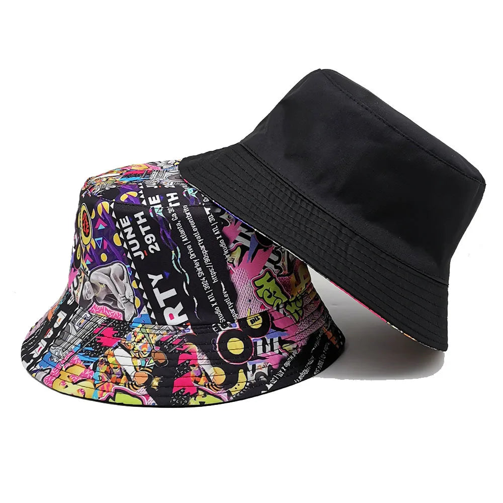 Classic 1990'S Party Reversible Bucket Hat
