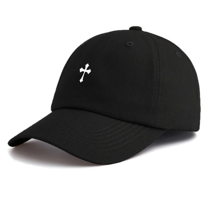 CROSS Print Baseball Cap For Adults