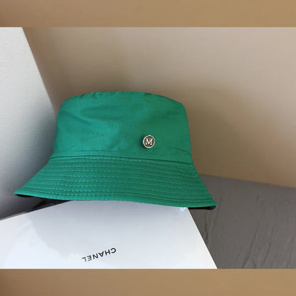 Solid Color Summer New Fisherman Hat